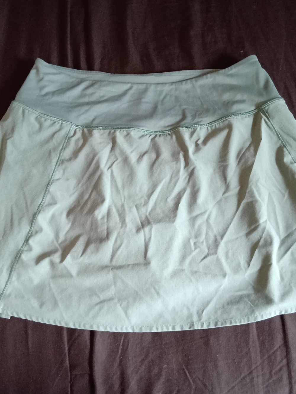 Women's Light Teal Active Mini Skirt